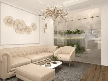 THIẾT KẾ NỘI THẤT TÂN CỔ ĐIỂN CHO KHÁCH HÀNG TẠI TÂN PHÚ