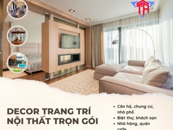 CHUYÊN TRANG TRÍ THIẾT KẾ NỘI THẤT CAO CẤP TRỌN GÓI