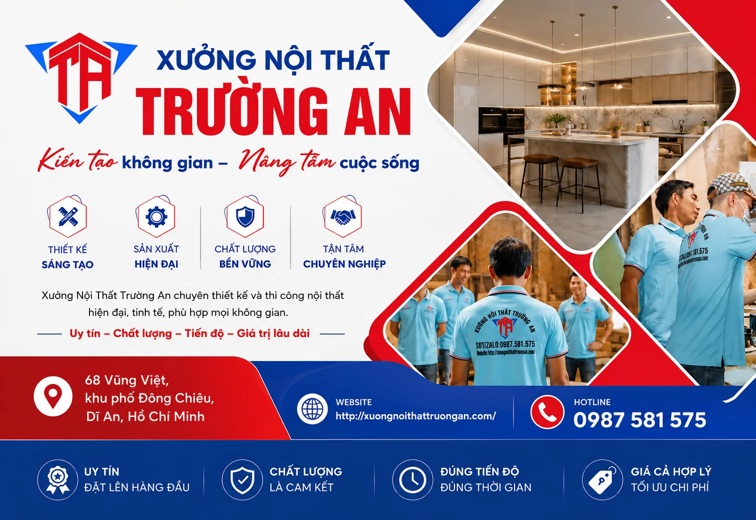 XƯỞNG NỘI THẤT TRƯỜNG AN